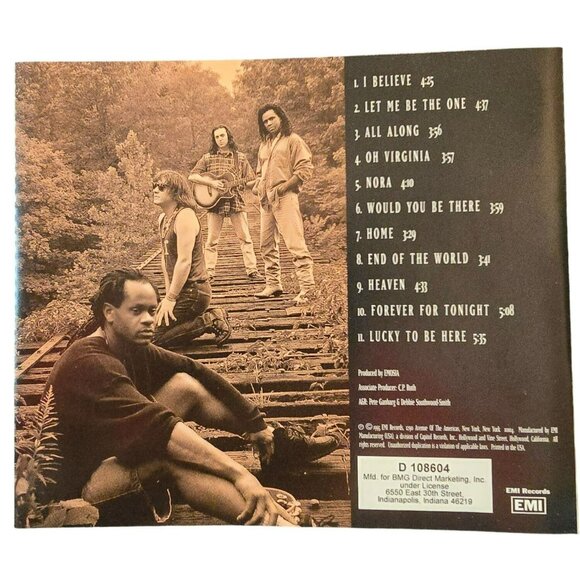 Blessid Union Of Souls "Home" Album 1995 Music CD 37500cd - Picture 2 of 2